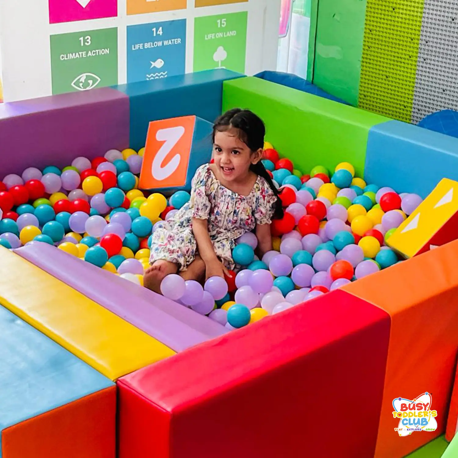 Busy Toddler's Club soft play setup